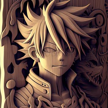 3D model Fairy Tail Hiro Mashima (STL)